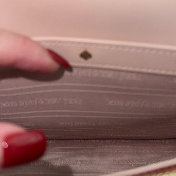 Kate Spade Deep Red bag Leather Crossbody Bag sm Knott details perfect fall NWT - Picture 13 of 15